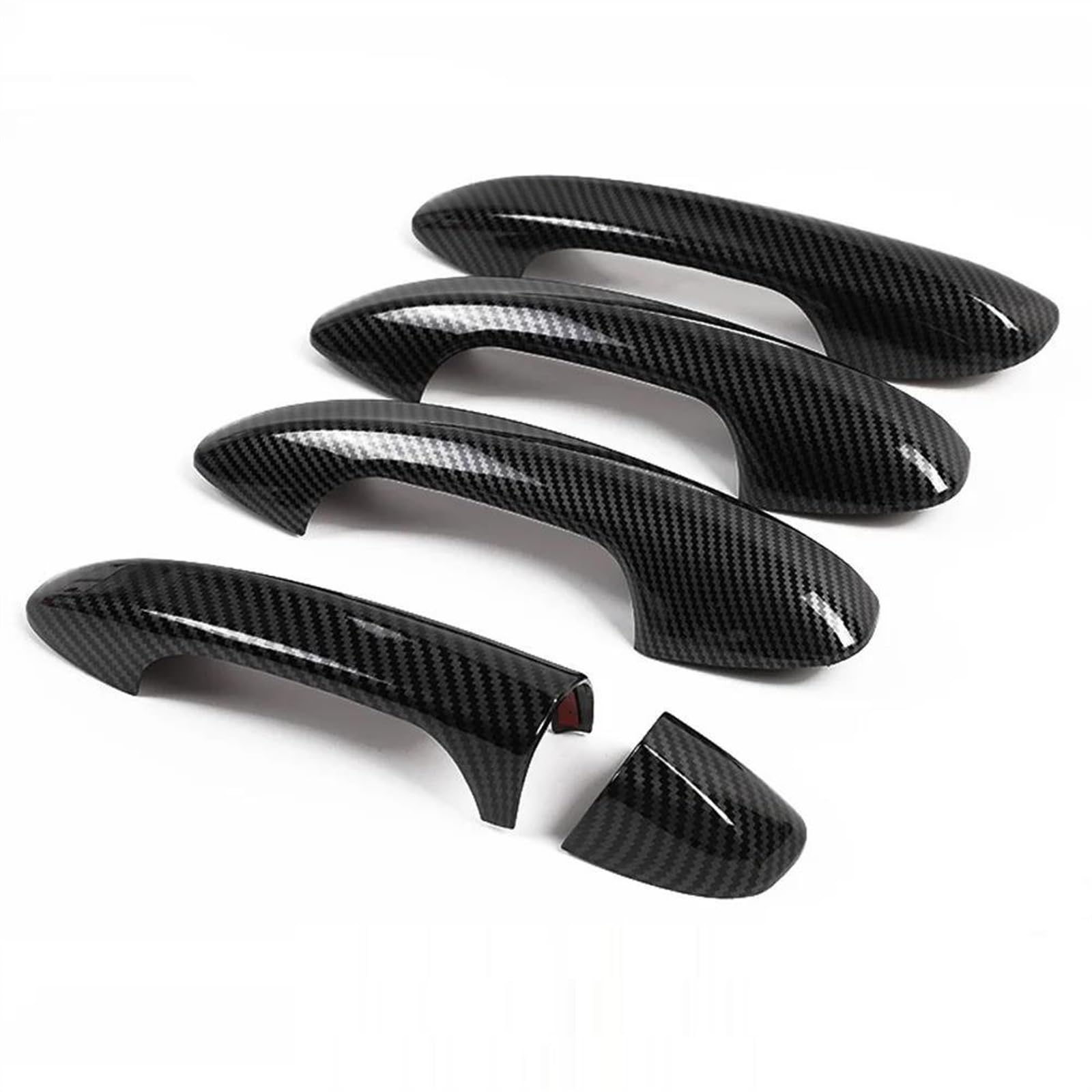 Slimes A Car Trim Exterior Door Handles Cover Protection Ccessories For Benz W177 V177 W247 W205 W213 X253 C118 W167 X167 X247 Protection(A)
