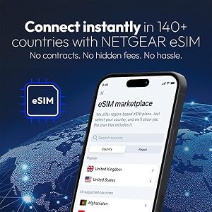 NETGEAR Nighthawk M7 5G Mobile Hotspot with eSIM, WiFi 7, Up to 3.6 Gbps — photo 4 of 6