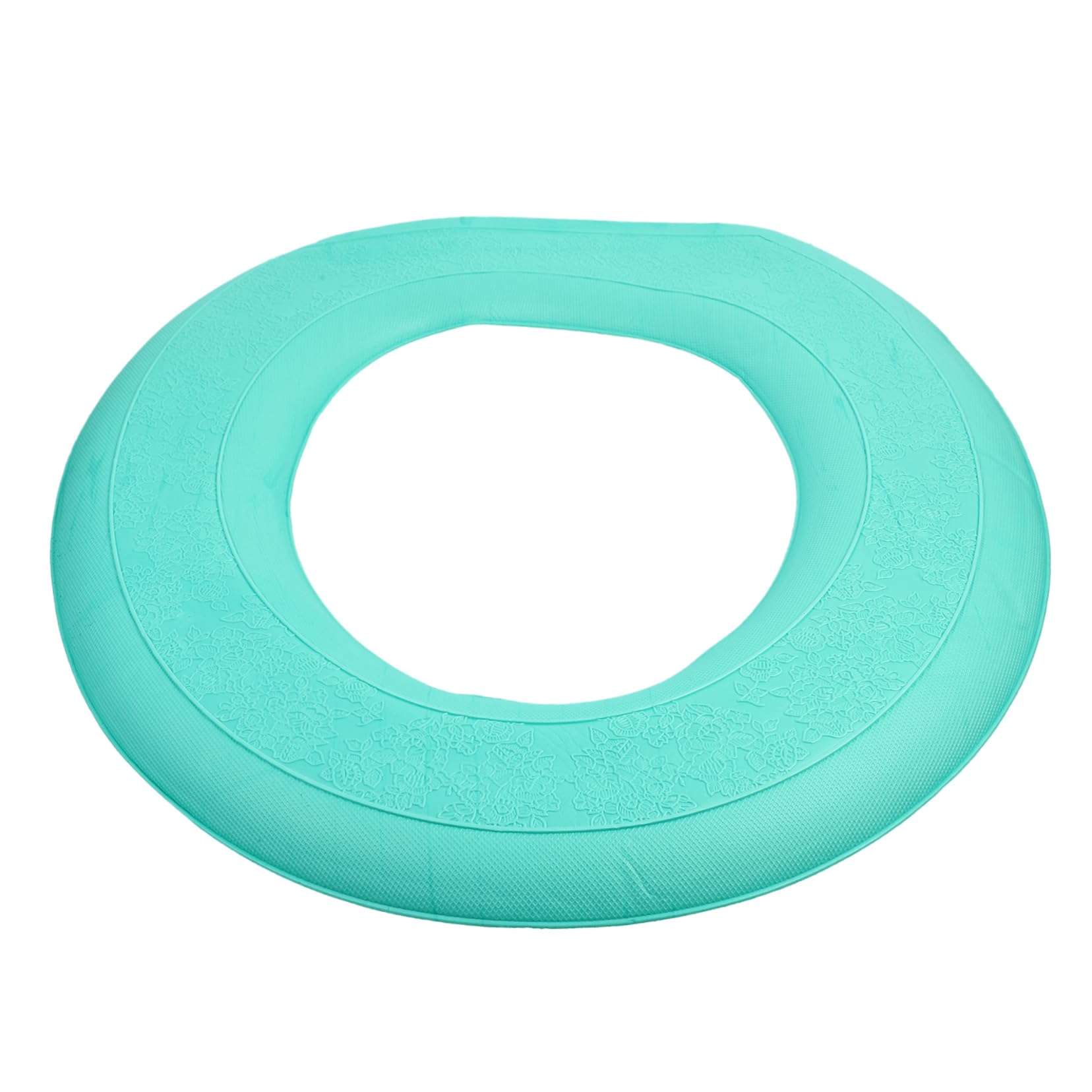 Cabilock Eva Self-Adhesive Toilet Seat Cover Gel Toilet Seat Pad Decorative Lid Thicken Ring