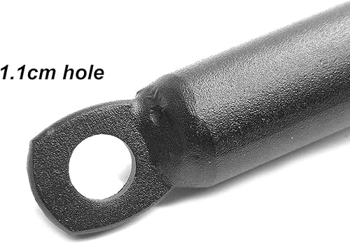 Miniatura 4 de Weight Plate Loading Pin Cable Pulley System Attachment with Carabiner, for LAT Pulldown Gym Machine Workout Olympic Standard Plates Lifting Home