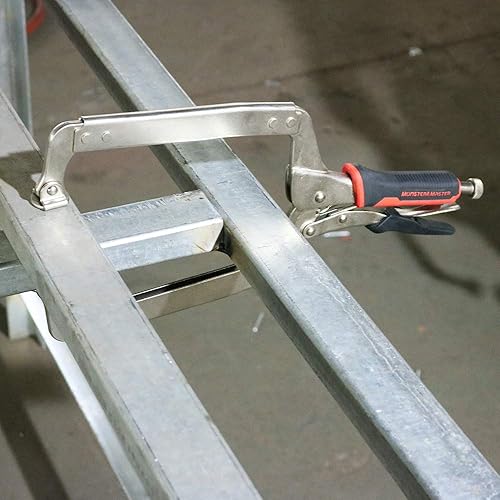 Miniatura 6 de Monster & Master Alicates de bloqueo con abrazadera en C de 18 pulgadas con almohadillas giratorias, 2 piezas, MM-CP-007x2