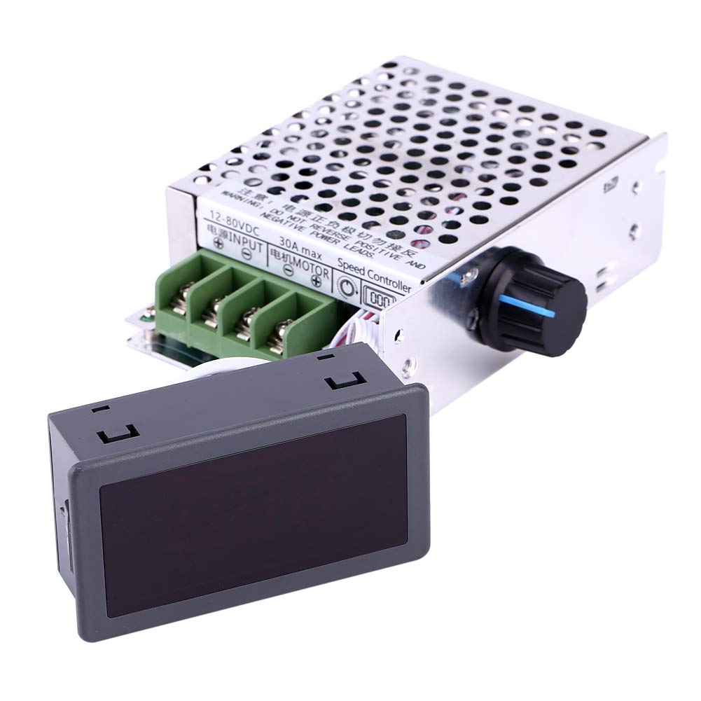 CCM6DS-D Motor Governor 12V-80V DC LCD Display DC Motor Speed Controllers PWM Speed Regulating Power Supplies Metal Enclosure Speed Switches for Industrial Electronic