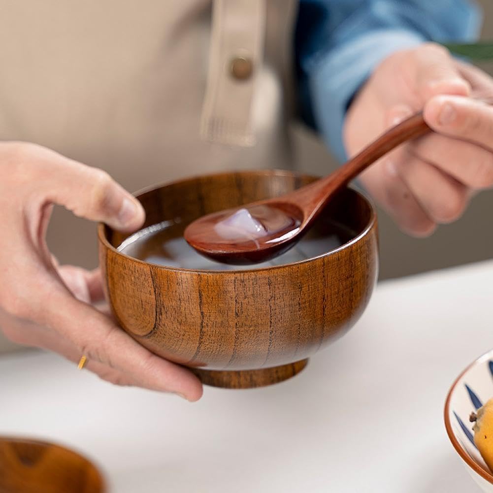 Vinbcorw Ciotola giapponese con coperchio, ciotola di ramen in ceramica, set di 2 ciotola di ramen in ceramica vintage ciotola di riso disegnata a mano ciotola di noodle istantanei,A4