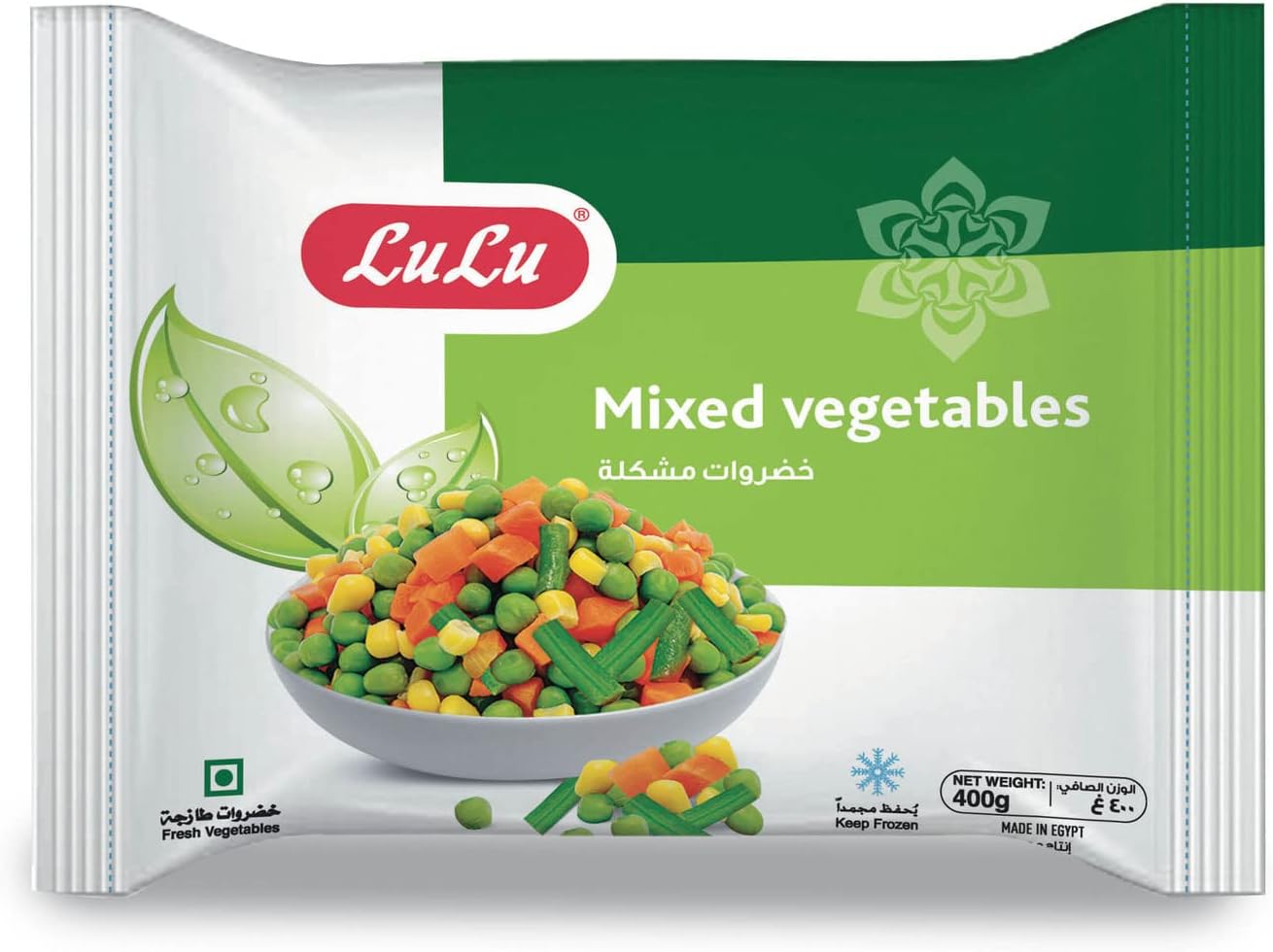 LuLu Frozen Mixed Vegetables 400g
