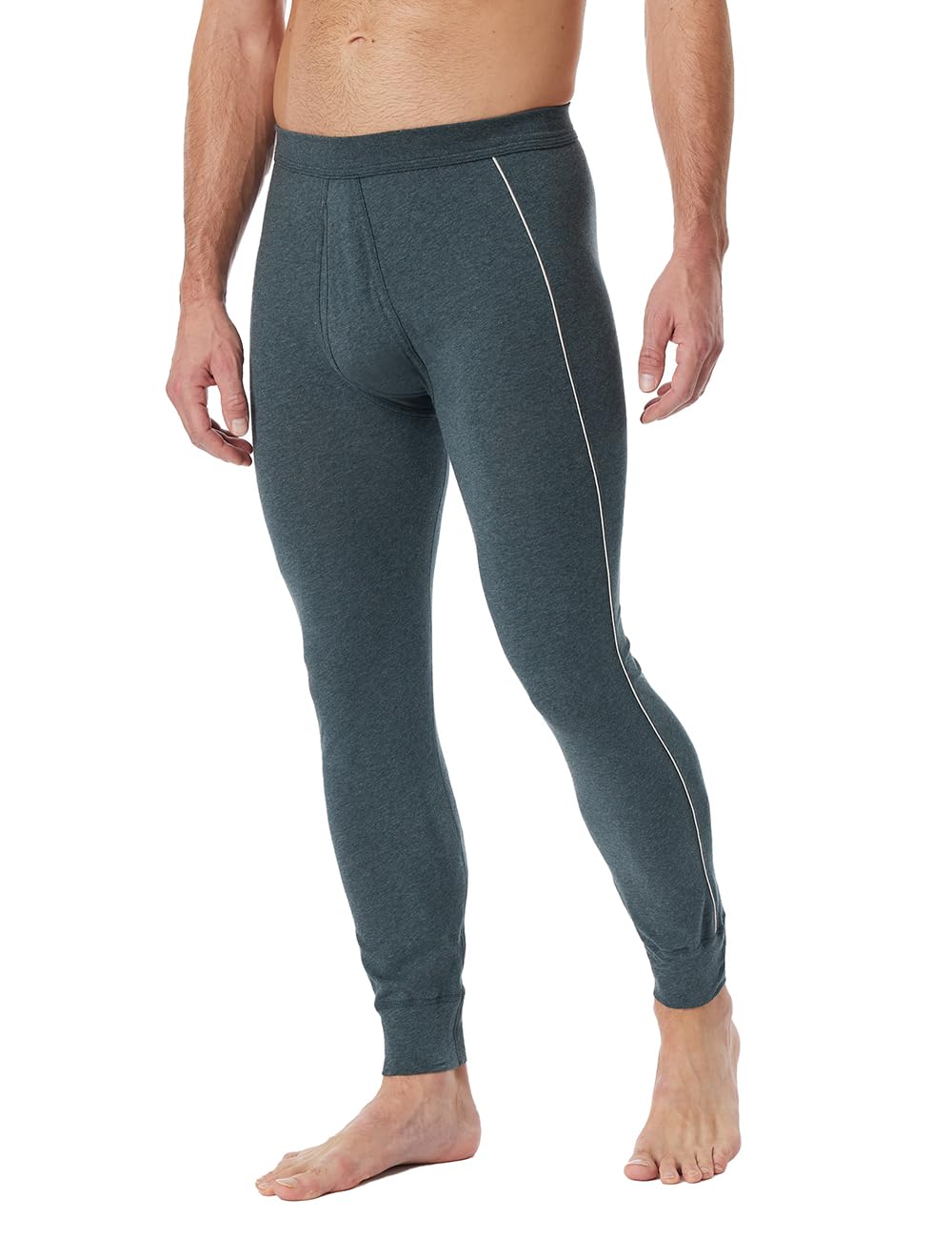 Schiesser Men's Long Underwear with Fly - Comfort Fit