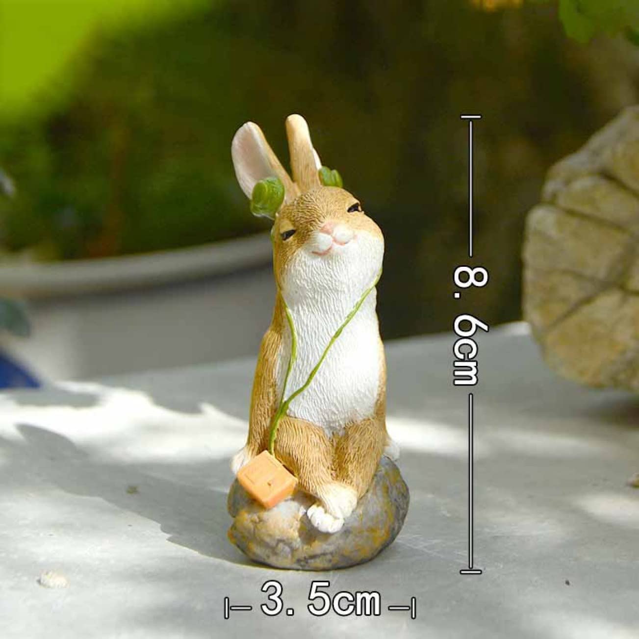 Amazon.co.jp: うさぎ 置物 置き物 樹脂 工芸品 おもしろグッズ