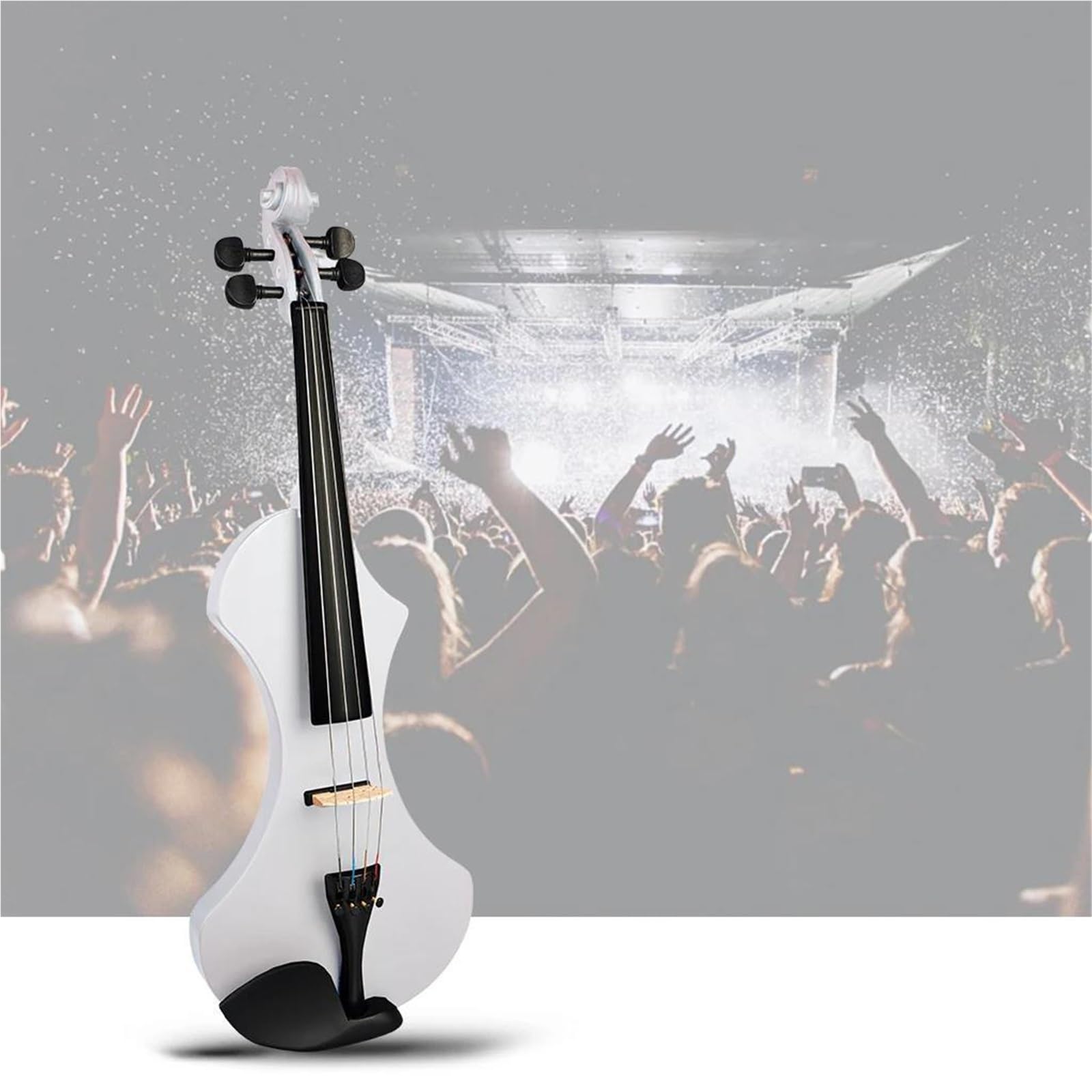 Violon Un Ensemble De Violon Électrique Silencieux 4/4 Parfait Pour Les Débutants.