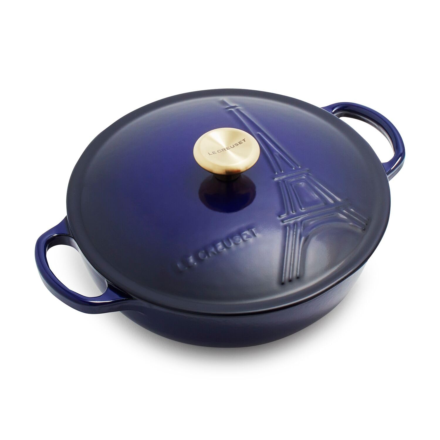 再値下げ】LE CREUSET エッフェル塔 鍋 限定 インディゴ ルクルーゼ