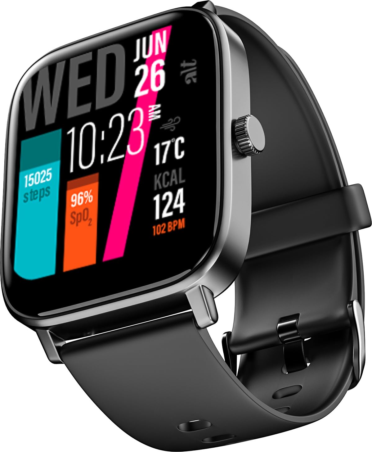 Alt OG Max Smartwatch - Jet Black (B0B74GXG46) Amazon Price History, Amazon Price Tracker