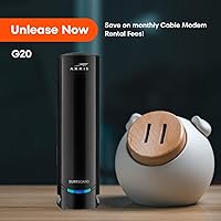 Vista 5 de ARRIS (G20) - Combo de Router de Módem de Cable - WiFi 6 (AX3000) DOCSIS 3.1 Multi-Gigabit Rápido, Aprobado para Comcast Xfinity, Cox, Spectrum