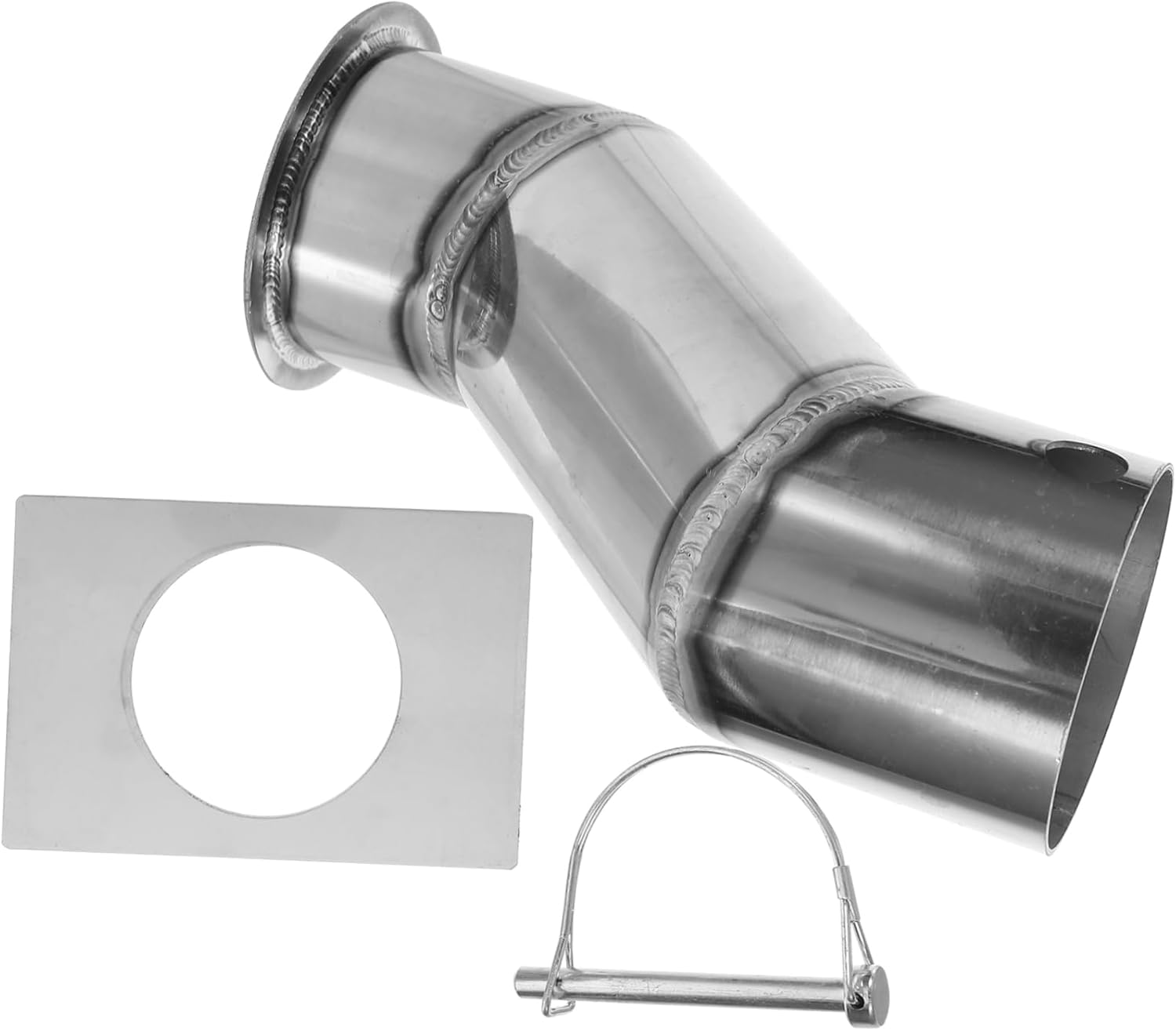Rain Chain Basin Adapter Kit Stainless Steel Rain Chain Hook Gutter Rainwater Drainage Fitting
