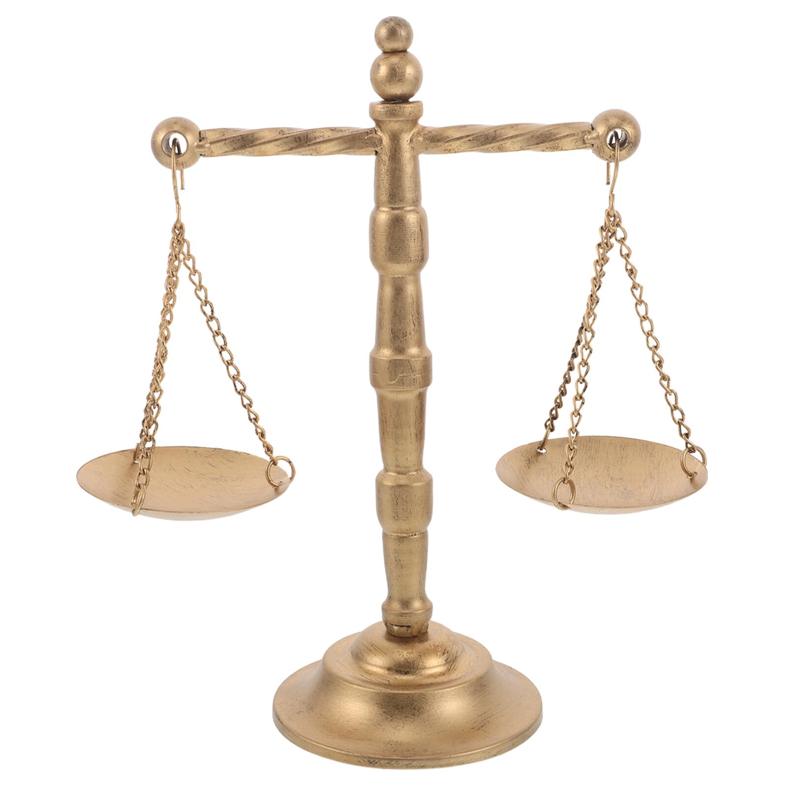 Sculpture Fer Vintage UKCOCO : balance élégante pour bureau de style européen