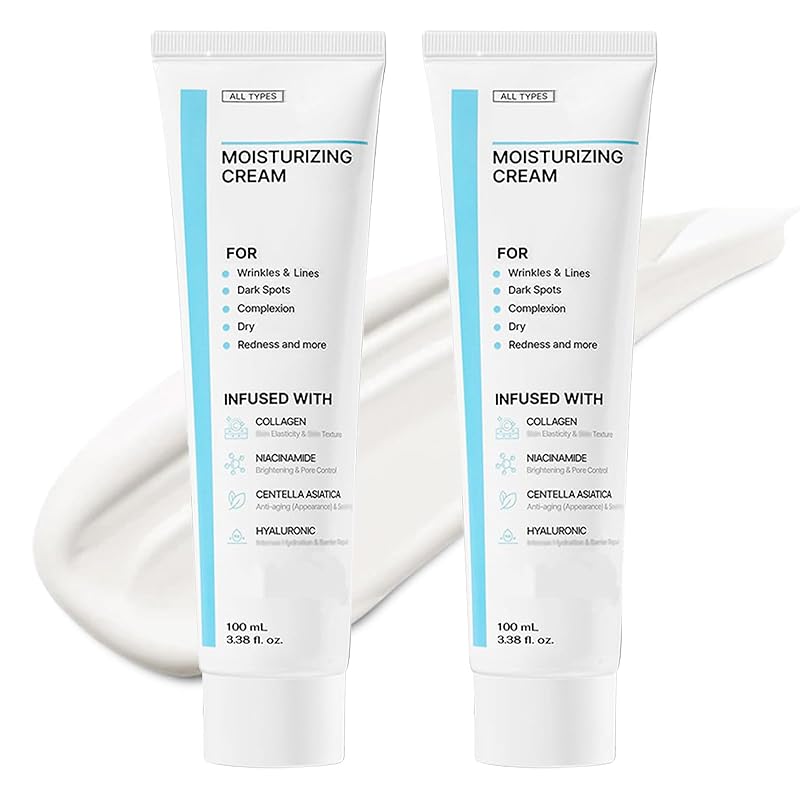 Creme hidratante facial Haigou com centella — Pacote com 2