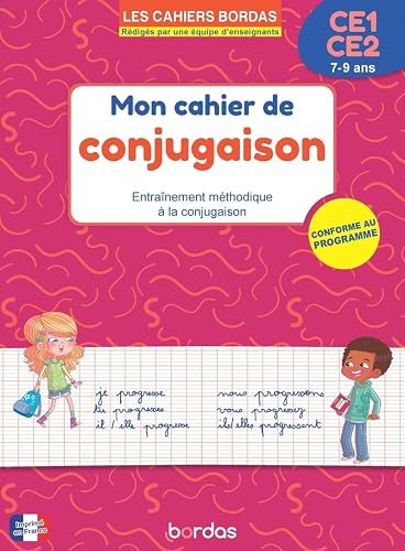 cahier de conjugaison CE1-CE2 (7-9 ans) Mon