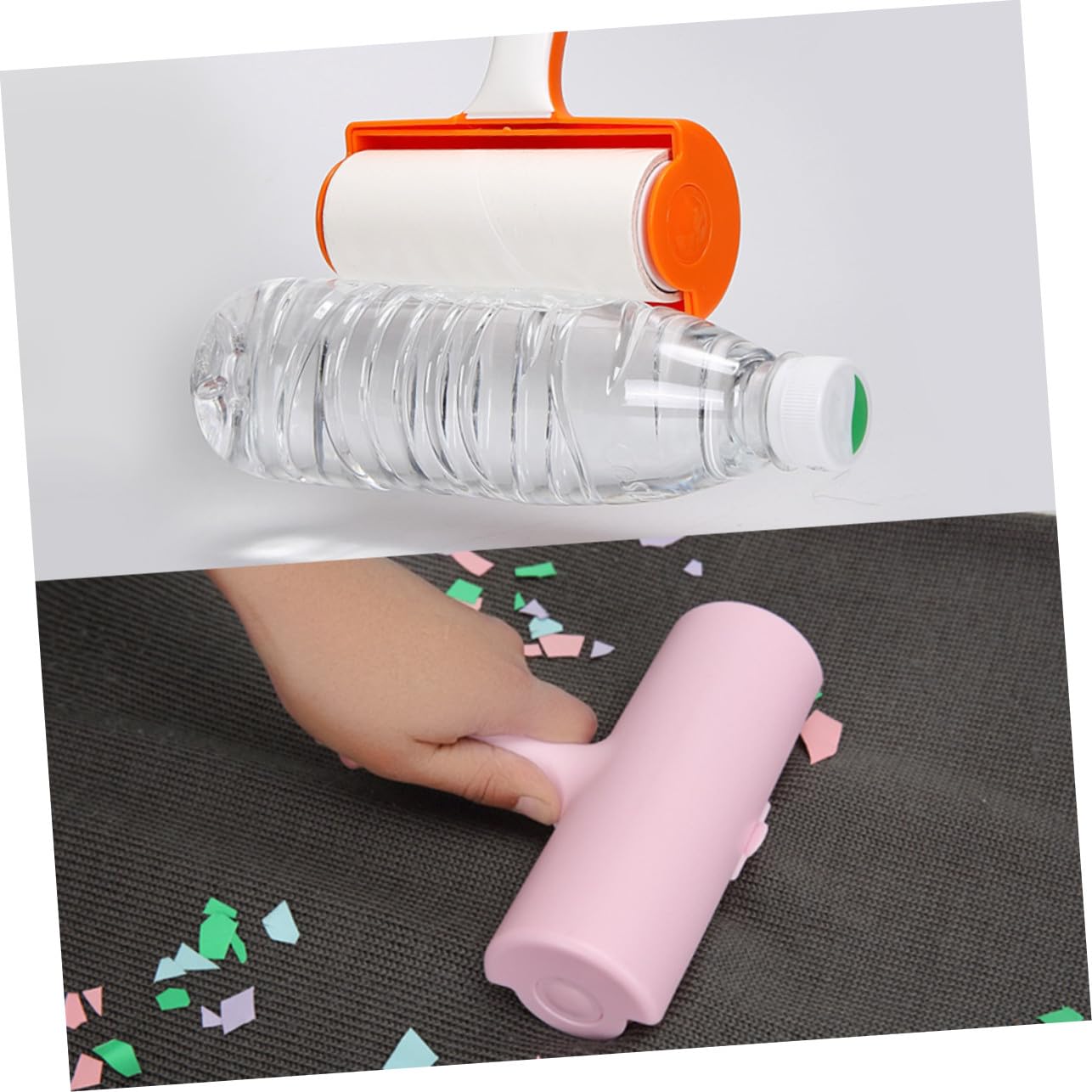 Homoyoyo 10 Stück Klebepapier Reinigungstape für Fusselroller Oblique Abreißbar Gleichmäßig Klebend Breit für Tierhaare Kleidung Sofa und Bett Langlebig und Vielseitig Einsetzbar