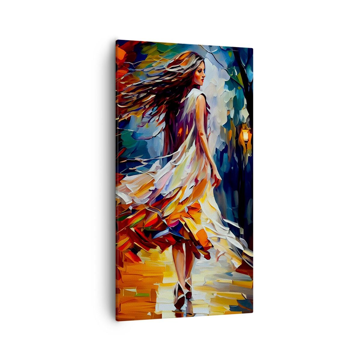 ARTTOR Cuadro Decorativo 55x100 cm Moderno Vertical Personas Moda - 6210 | Cuadro sobre Lienzo Grande Arte mural Decoración del Hogar Salón Dormitorio Cocina sobre Lienzo Cuadros de Pared Estilo