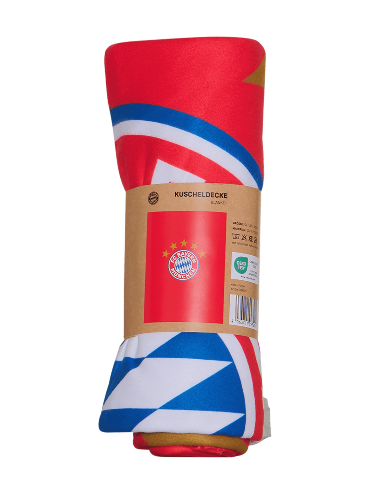 FC Bayern München Kuscheldecke I Sofadecke I 130 x170 cm