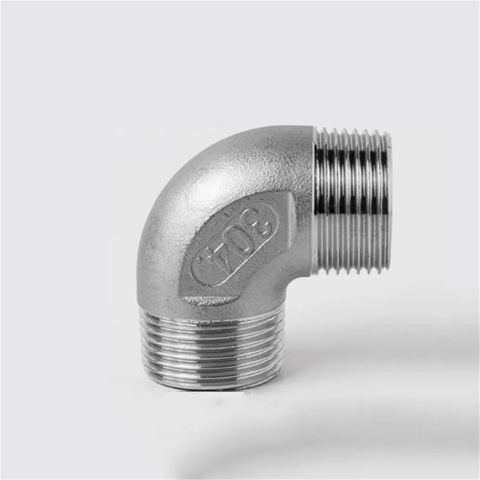 1/8" 1/4" 3/8" 1/2" 3/4" 1" Male Thread 304 Stainless Steel 90 Degree Elbow Pipe Fitting Connector Coupler(3I4 BSP - 1I2 BSP) Barb Fittings