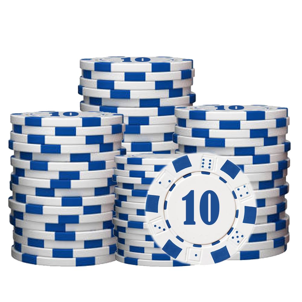 Store2508 Heavy 11.5 GMS Denominated Poker Chips (White 300 Pcs) (B0CWH3D5VX) Amazon Price History, Amazon Price Tracker