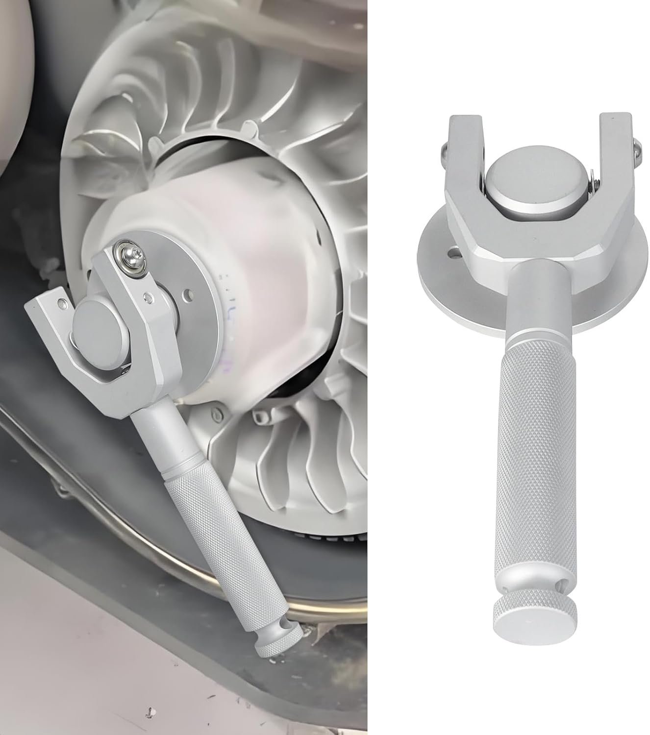 Effortless Drive Belt Removal Tool for Select Model UTV CVT Clutches Lever Mechanism and Roller Design Belt Changing Tool