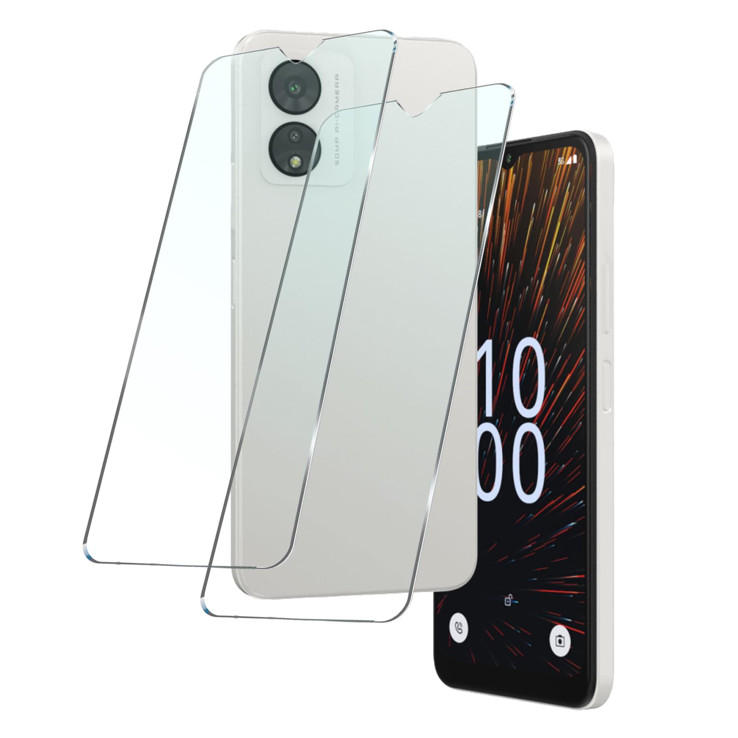 Tuxiwei For Boost Celero5G SC Glass Screen Protector Tempered [ 2-Pack ], HD Anti-fingerprint Celero 5G SC 6.60