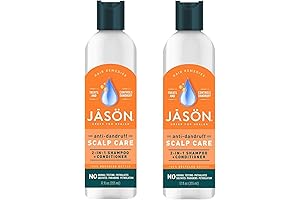 Jason Dandruff Relief 2-in-1 Shampoo & Conditioner: Scalp-Soothing Solution for Flake-Free Hair
