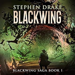 Blackwing Audiolibro Por Stephen Drake arte de portada