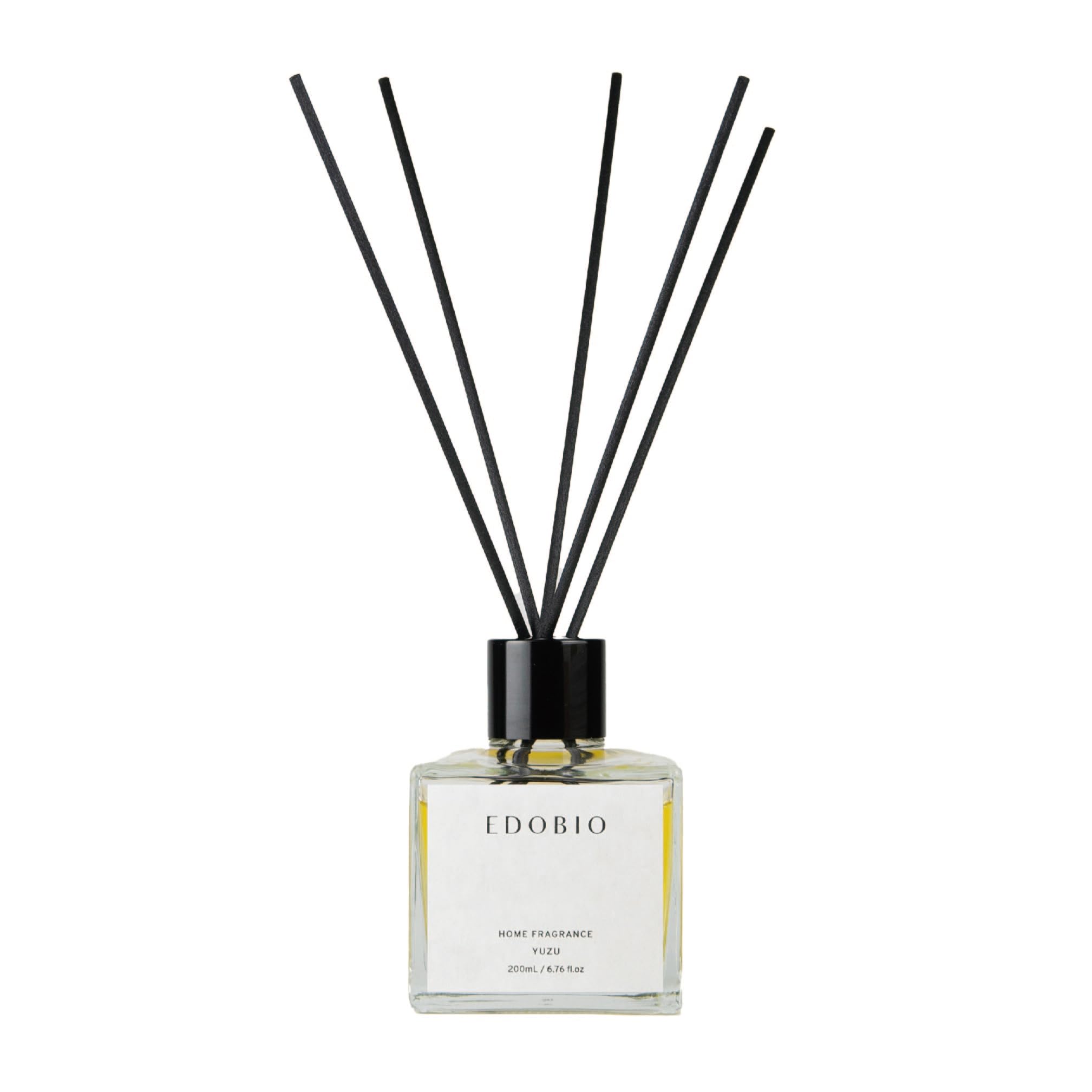 EDOBIO ホームフレグランス ユズ ( 100% 天然成分 ) リードディフューザー ディフューザー 柑橘系 ゆず スティック 付き 200ml Amazon.co.jp: EDOBIO ホームフレグランス ユズ [ 100% 天然成分