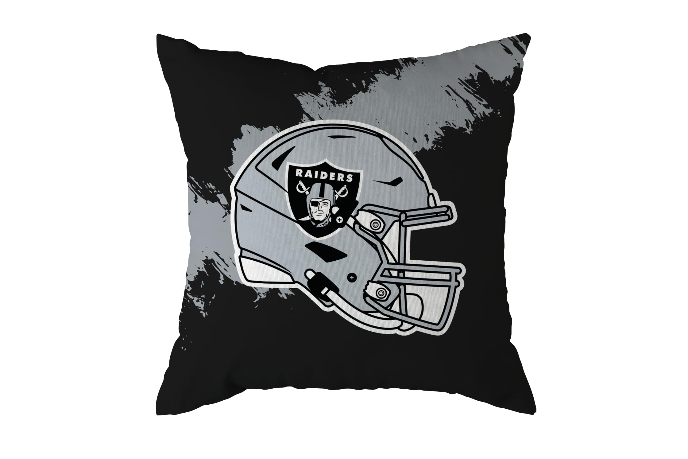 NFL Kissen Las Vegas Raiders Football Cushion Brush Pillow Sofakissen 50x50cm