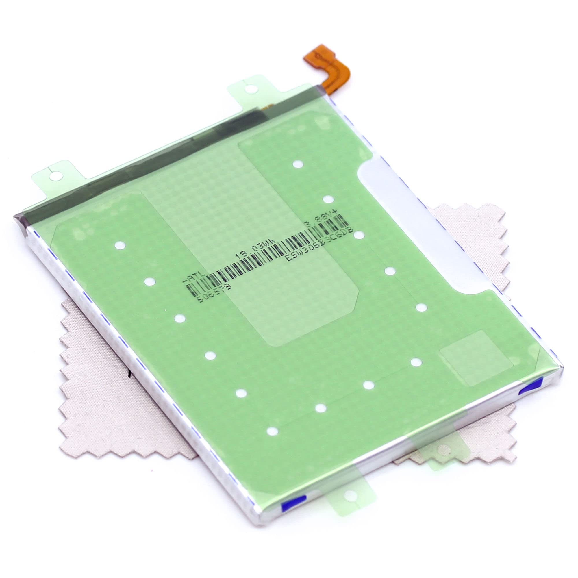 Akku für Samsung Original EB-BA546ABY für Samsung Galaxy A34 (A346B), Galaxy A54 (A546B), Galaxy A25 5G (A256B), Galaxy A35 (A356B), Galaxy A55 (A556B) mit mungoo Displayputztuch