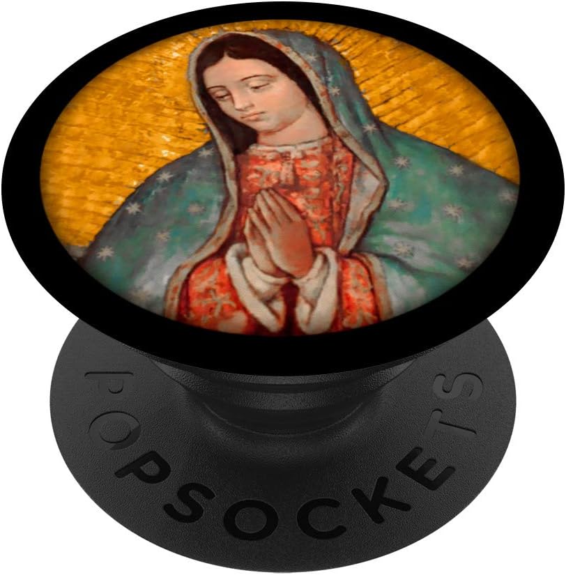 Vintage Virgin Mary Pop Socket - Christian Religious PopSockets PopGrip: Swappable Grip for Phones & Tablets