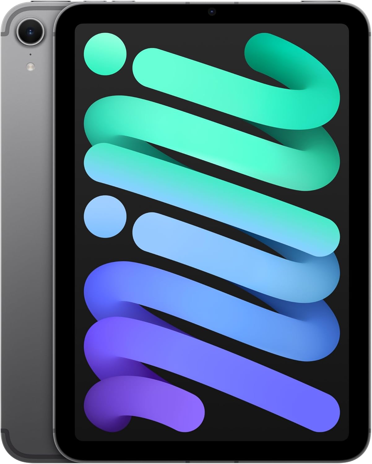 Apple iPad mini, A17 Pro çip ile: 8.3 inç Liquid Retina Ekran,256 GB, Wi-Fi 6E + hücresel bağlantı, 12 MP Ön Kamera/12 MP Arka Kamera, Touch ID, Tüm Gün Süren Pil Ömrü — Uzay Grisi