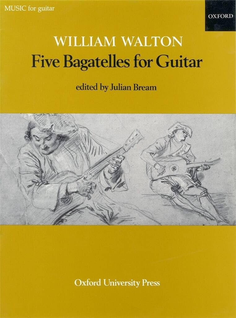 Five Bagatelles by William Walton, Julian Bream - 9780193594074