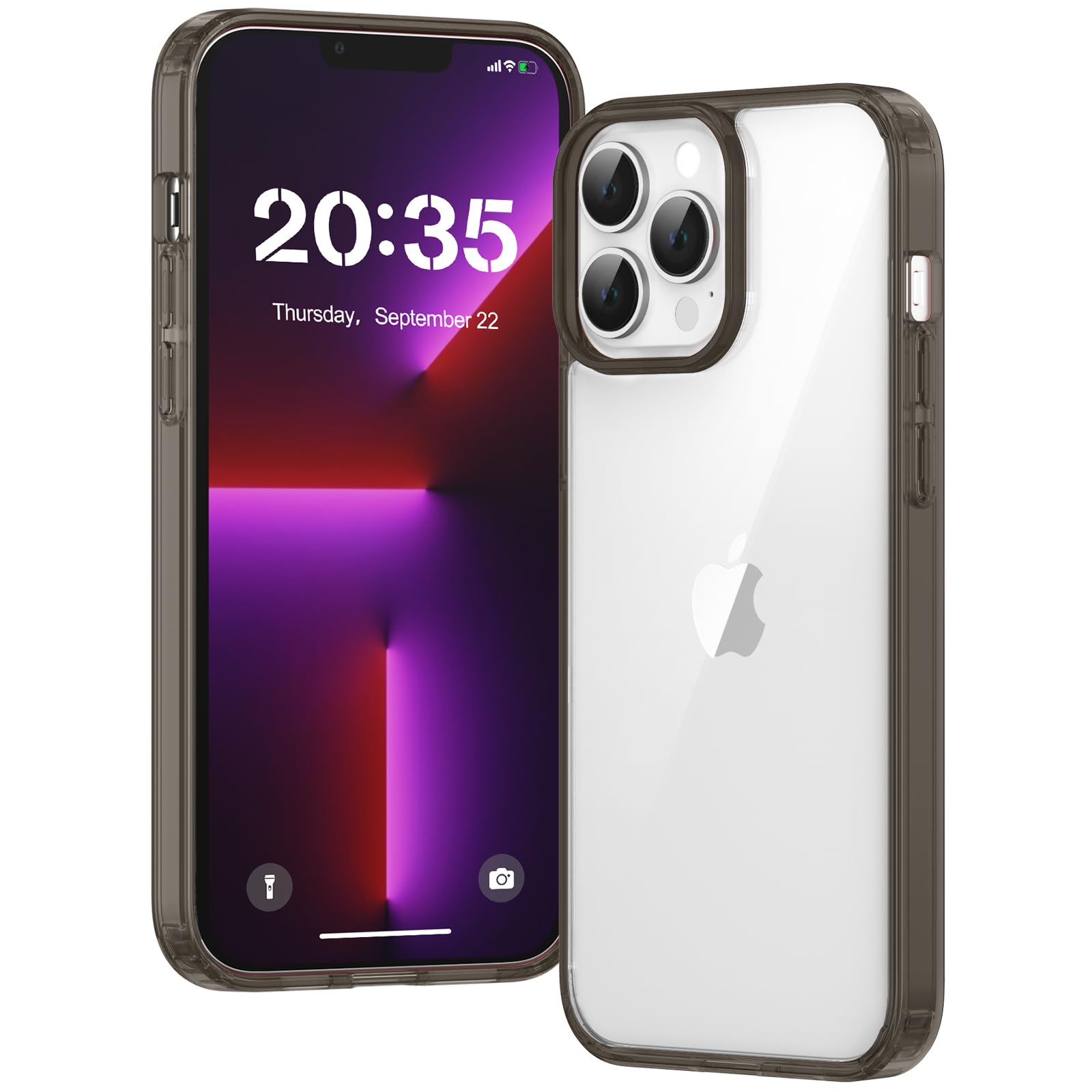 Clear Case for iPhone 15, Ultra Thin, Shockproof TPU Cover, Anti-Yellowing, Crystal Clear, Phone Case for Apple iPhone 15 - Clear — view 242