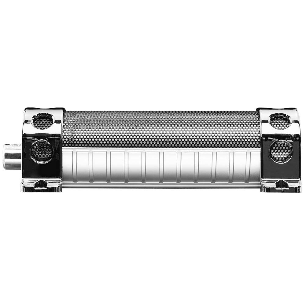 1 condensatore compatibile con BOSS AUDIO SYSTEMS CAP18 CAP 18 ibrido 18 farad impianti fino a 18000 watt rms capacitor voltometro digitale, 1 pezzo