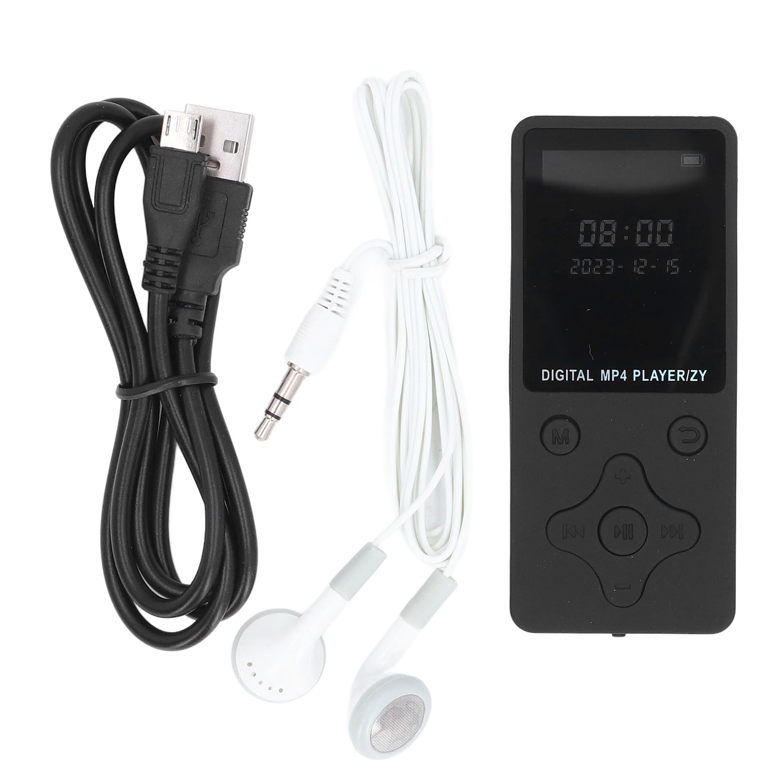 MP3 MP4 Player with Earphones Bluetooth Music Player 64GB HiFi Lossless Sound 1 8 Inch LCD Screen 180mAh
