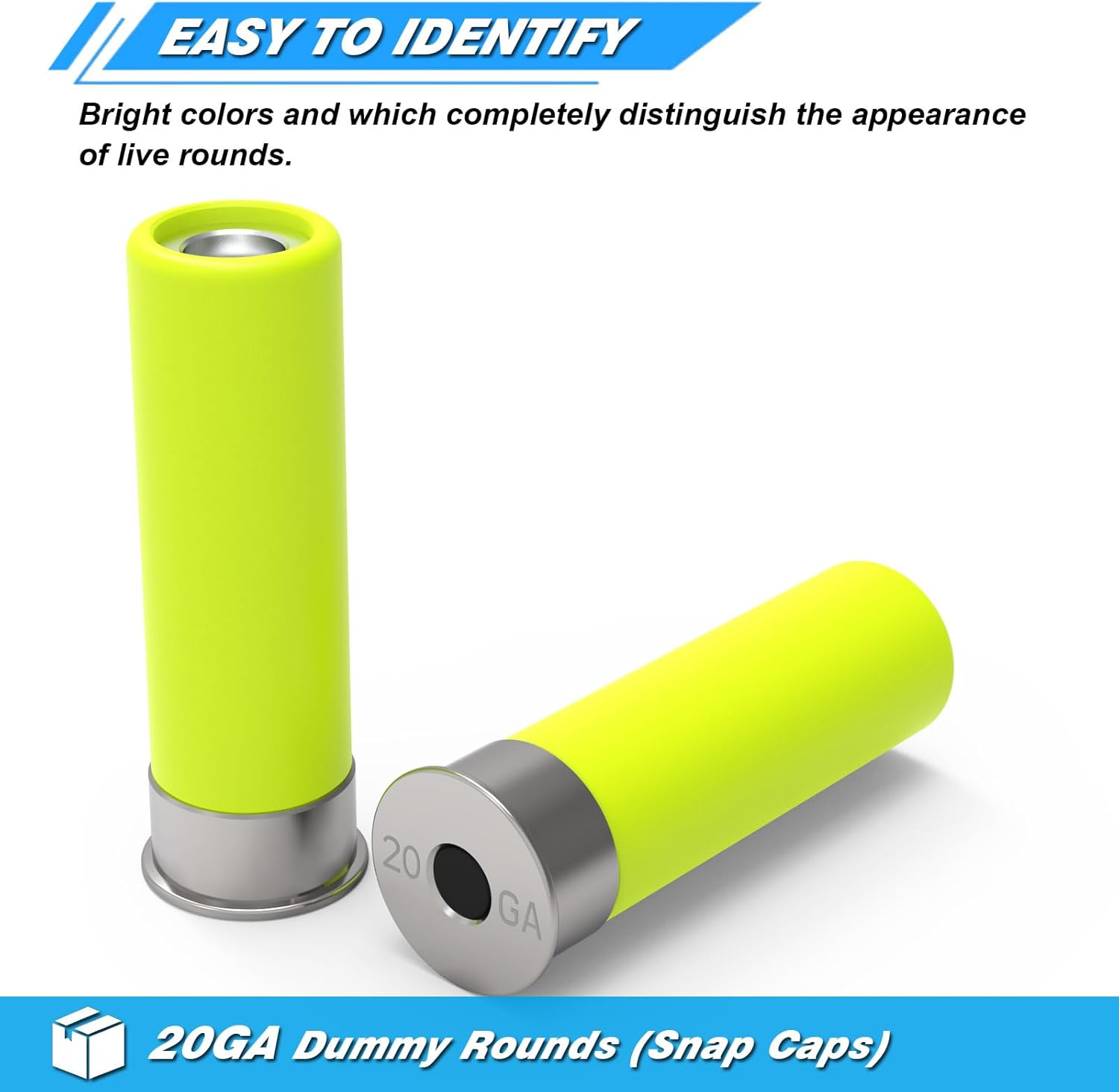 Artemis Dummy Rounds 9mm snap caps 9mm &20 Gauge Dummy Rounds 20 Gauge snap caps 20 Gauge