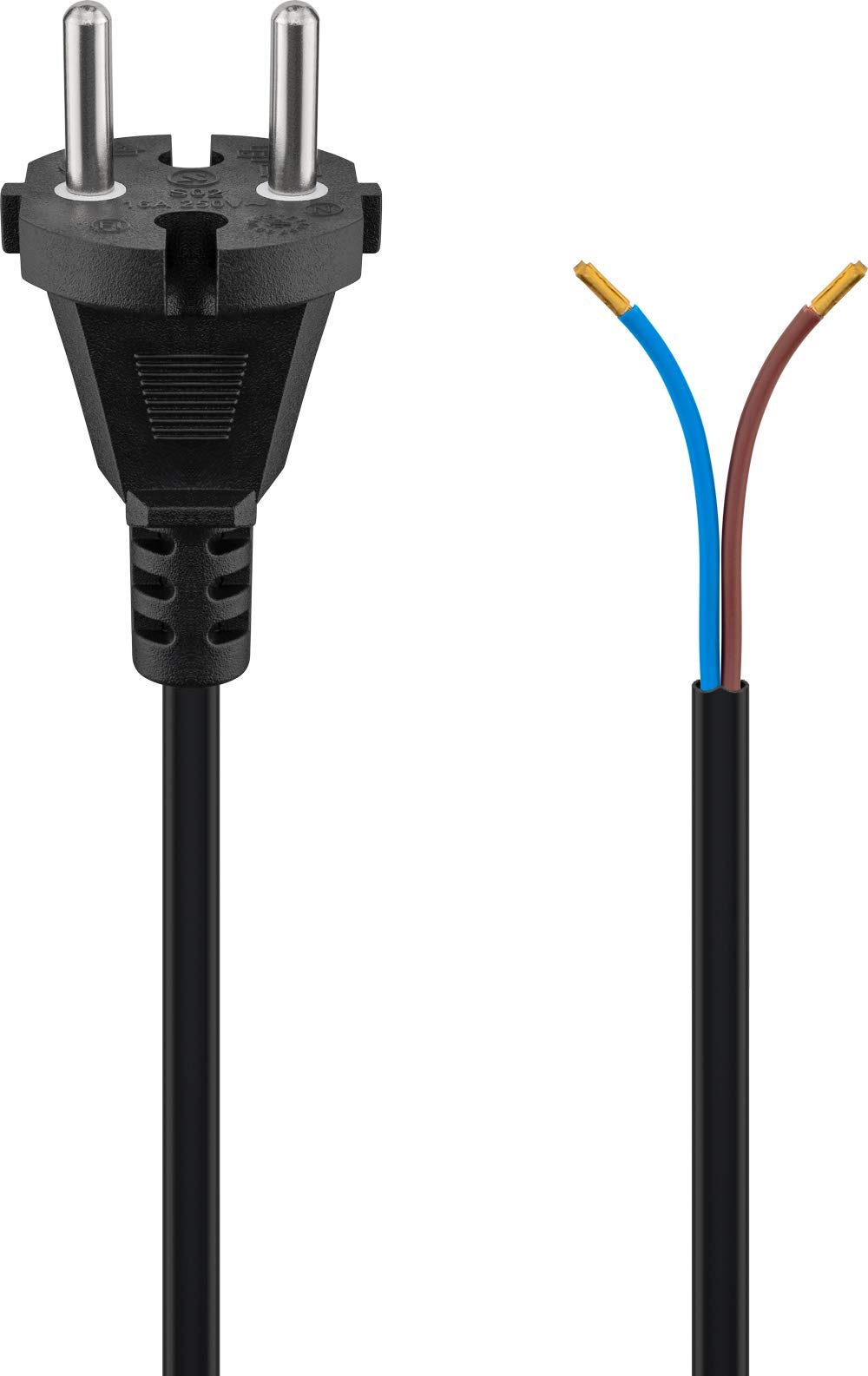 Goobay Cable De Alimentación Para CPU CEE7/C13 3m Negro