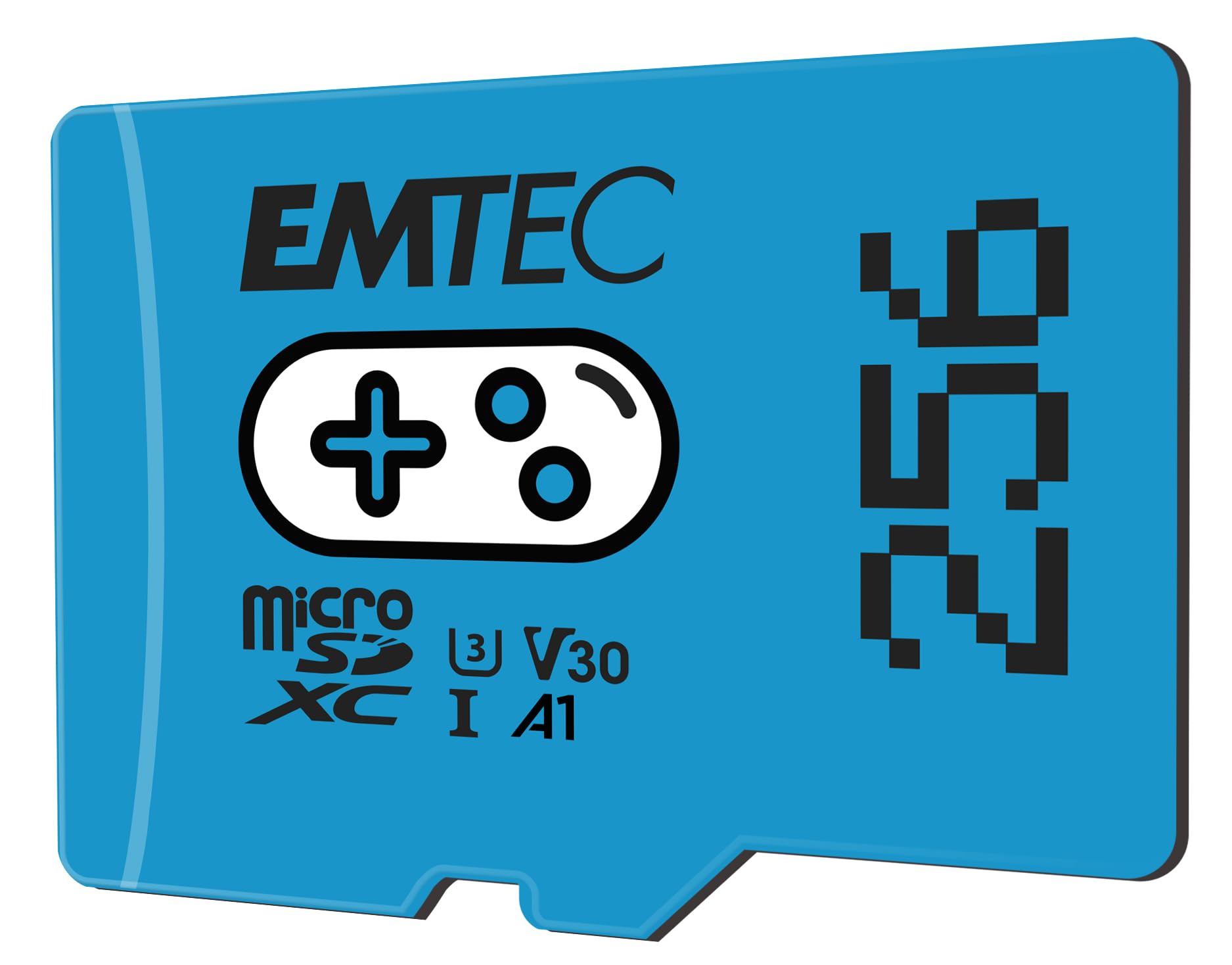 EMTEC Emtec mSD 256GB UHS-I U3 V30 A1 Gaming Blu - PagineGialle
