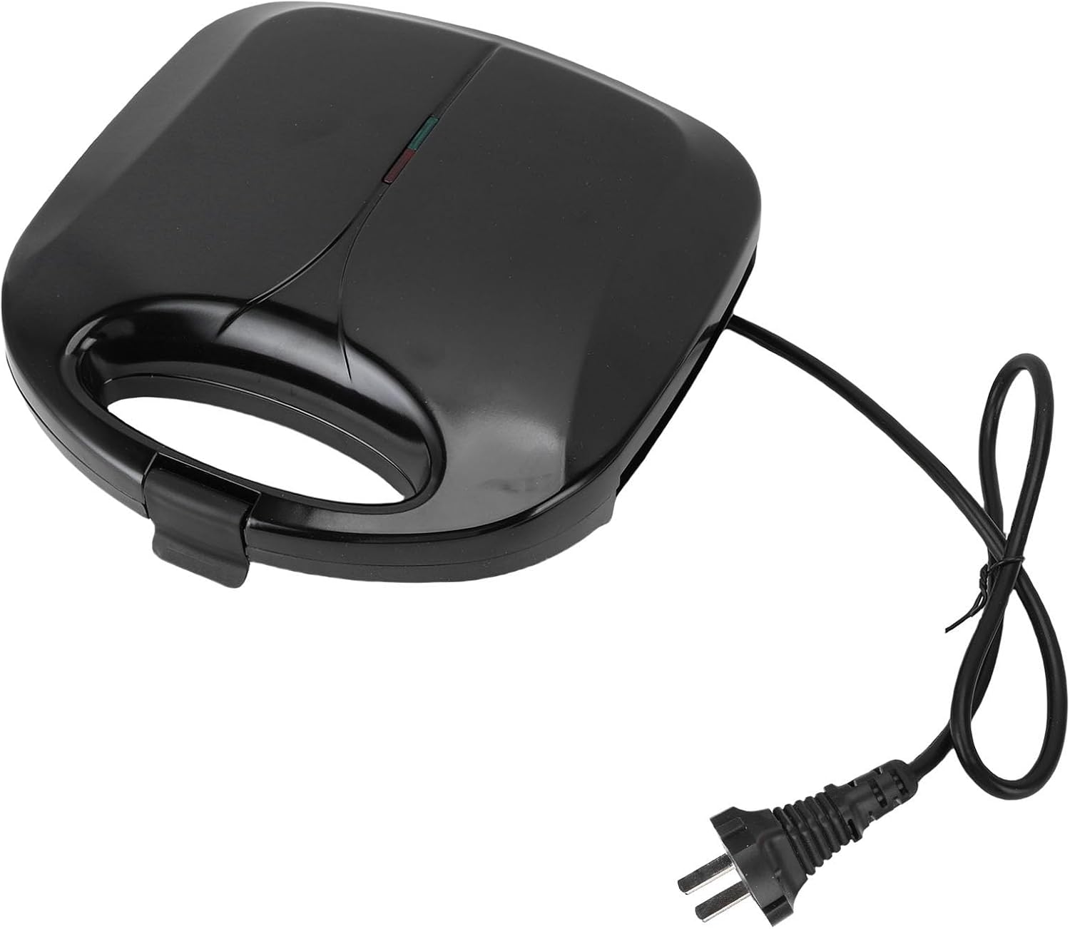 Luqeeg Corn Dog Waffle Maker, 750W Electric Hot Dog Maker Toaster, Make 6 Corn at Once, Auto Temperature Control, Portable Nonstick Stainless Steel Food Baker for Bakery, Snack Bar (US Plug 110V)