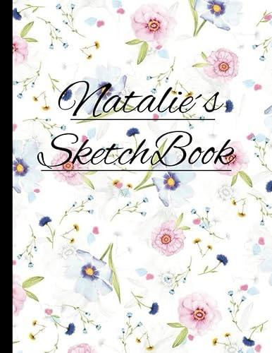 Natalie´s SketchBook: Natalie's Sketchbook: Personalized Sketchbook With Name Natalie, Personal