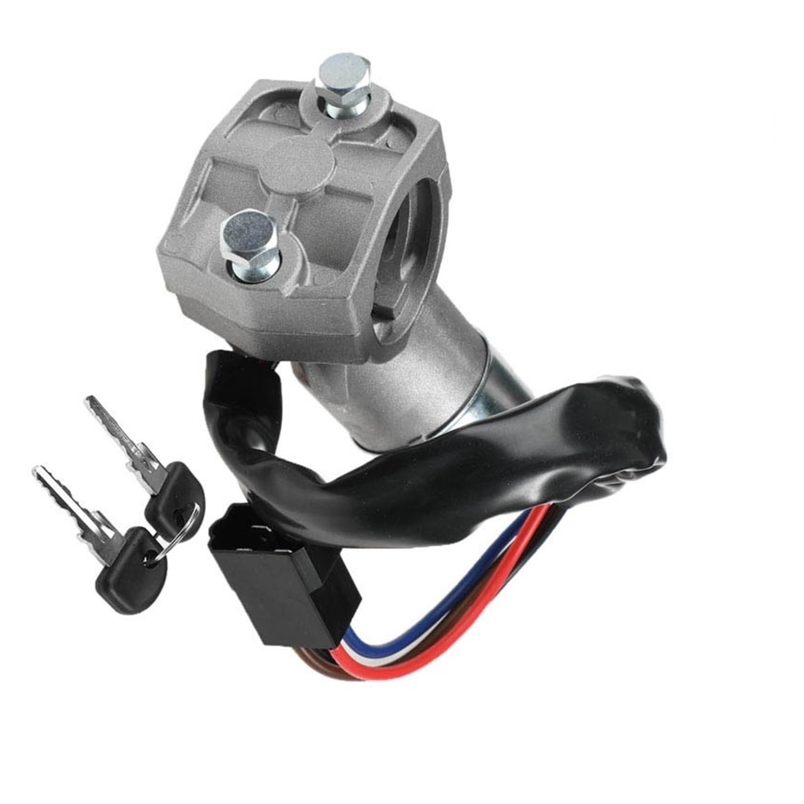 Ignition Lock Cylinder Compatible with C&itroen C25 1981 1982 1983 1984 1985 1986-1994 Ignition Steering Lock Cylinder Replacement with 2 Keys 4479518