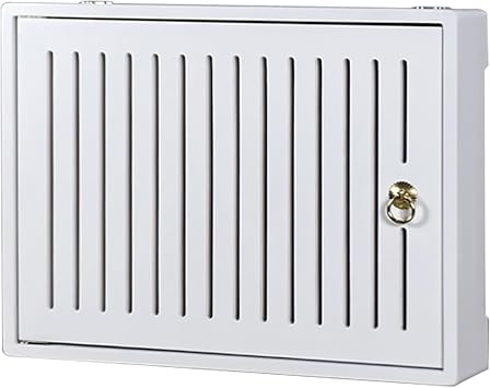 Wall Mounted WiFi Box Hider, Projector Shelf, Power Strip Cable Management Hider Rack by Solid Wood, Router Cabinet for Wall, Office and HomeWhite,16.8 * 3.5 * 12.6in