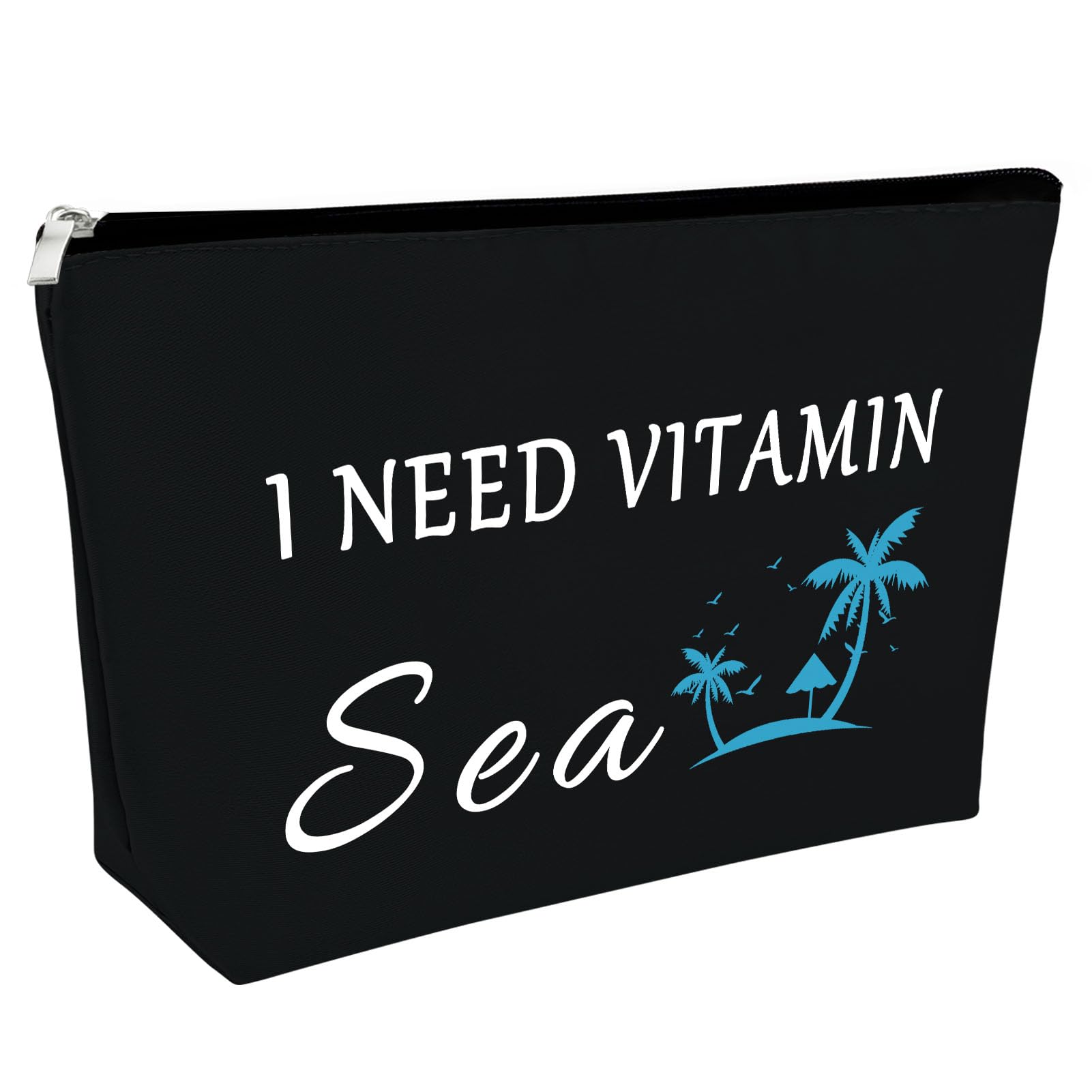 „I Need Vitamin Sea“ Make-up-Tasche Für Strandliebhaber – Lustiges Geschenk Für Frauen