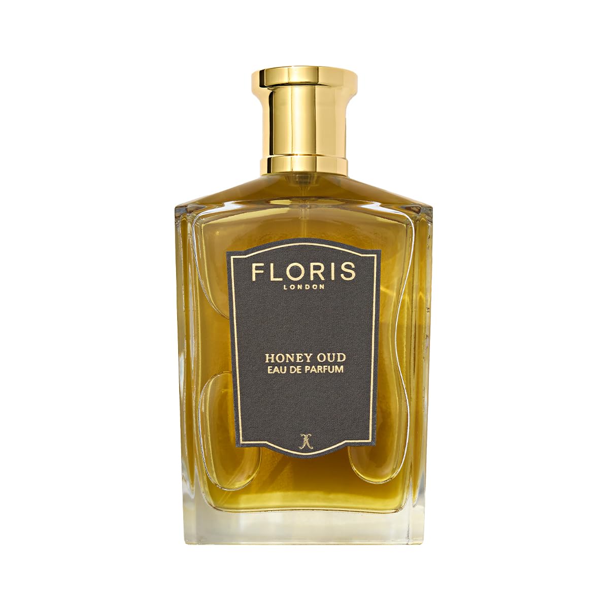 Floris London Honey Oud Eau de Parfum Spray, Men's Luxury Cologne, Amber, Gourmand Fragrance, 3.4 fl oz