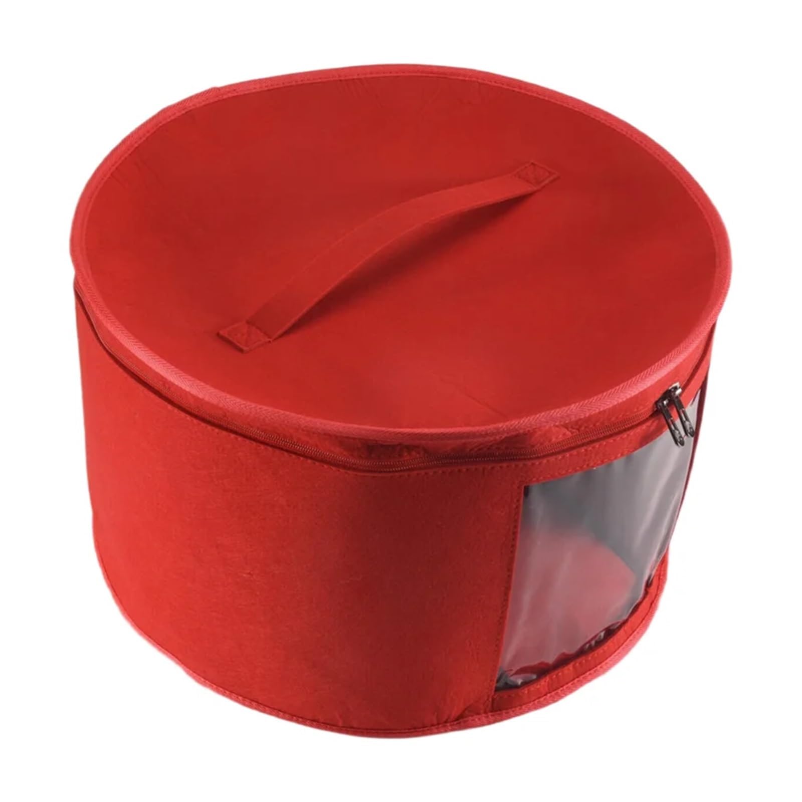 Hutbox-Organizer, runde Reise-Hutboxen, Faltbare Hut-Aufbewahrungstasche mit staubdichtem Deckel, große Hut-Aufbewahrungsbox, Hutboxen für Schlafzimmer, Umzug