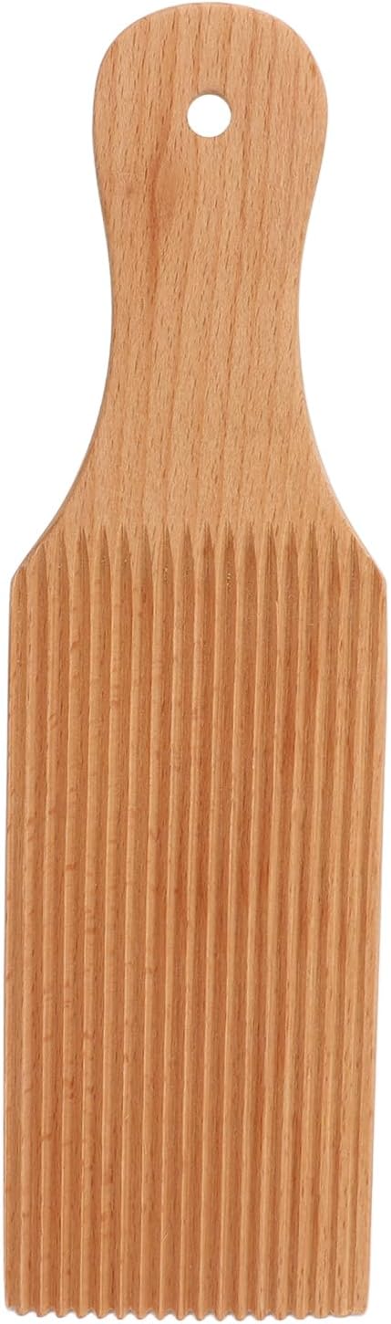 Zerodis Lightweight and Practical Gnocchi Board Beech Material Achieve Perfect Gnocchi Form Essential Tool for Italian Cuisine