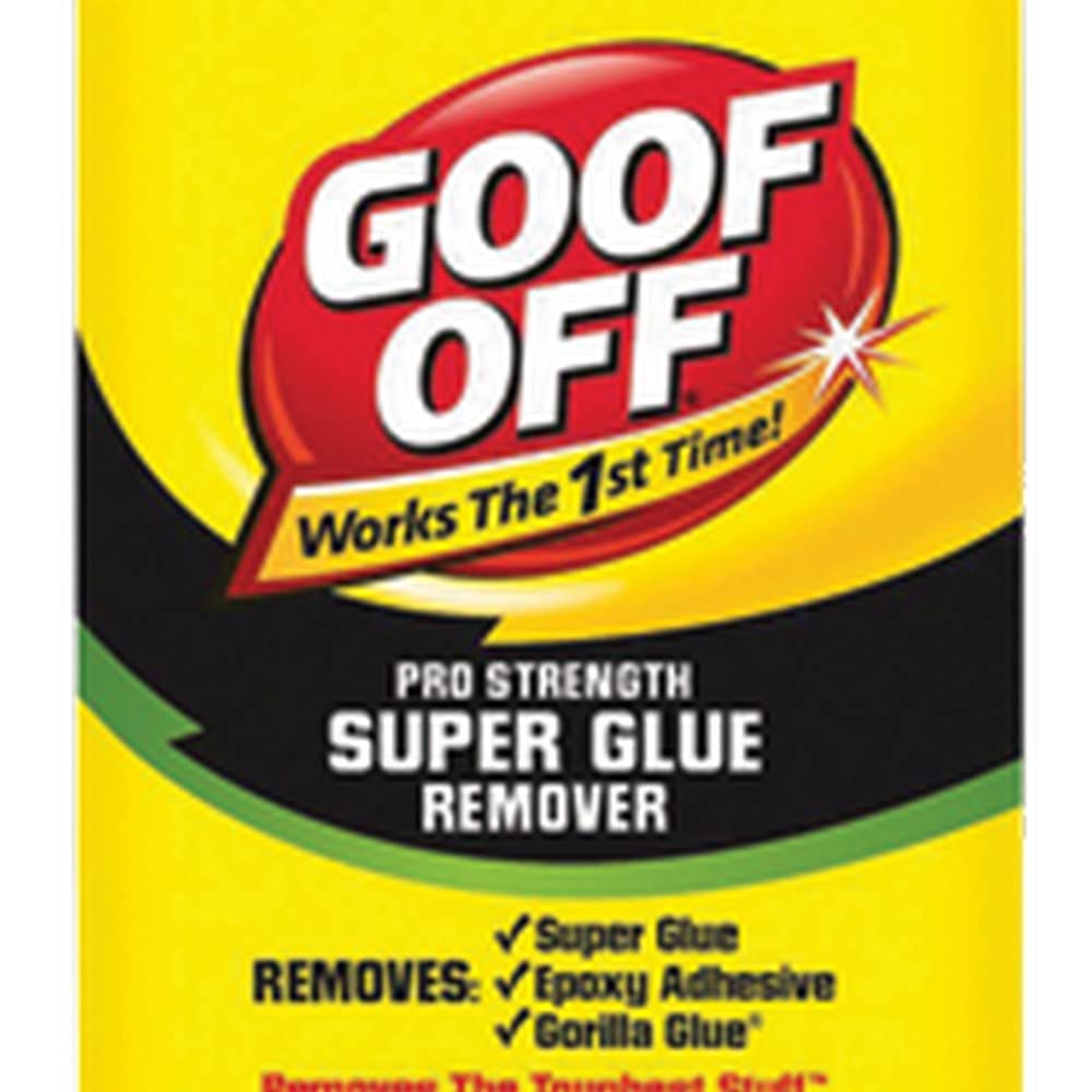 Goof Off FG677 Super Glue Remover, 4Ounce Amazon.co.uk DIY & Tools