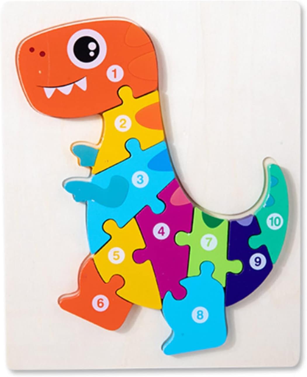 Kripyery Dinosaur Puzzle 3D ThreeDimensional Snap Dinosaur