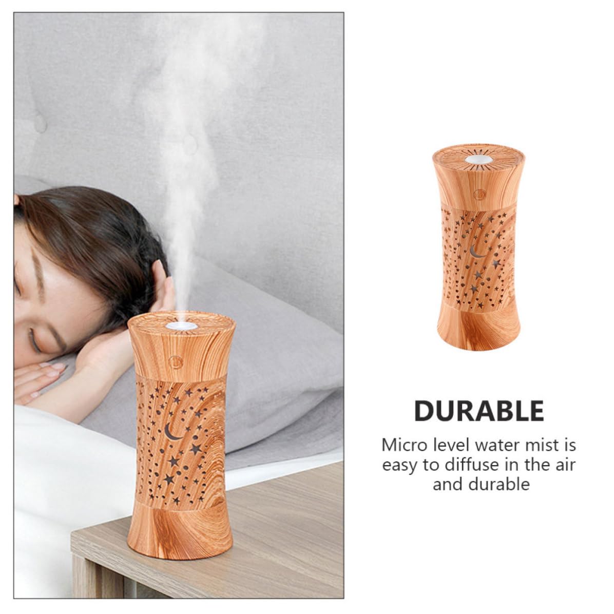 Humidificador de Escritorio 260ml Abs y Pp Micro Niebla